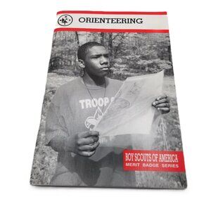 Boy Scouts Orienteering Merit Badge Book Copyright 2003 Printing 2005 Vintage